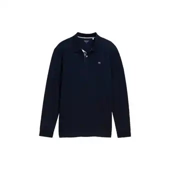 Netto Marken-Discount Tom Tailor Poloshirt Langarmshirt mit Polokragen Angebot