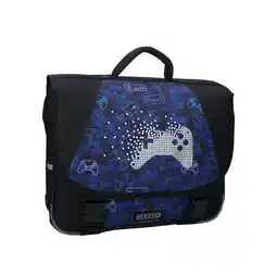Netto Marken-Discount Skooter Rucksack Schule Jungen Gaming Schulranzen mit Vordertasche Angebot