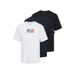Netto Marken-Discount Jack & Jones T-Shirt CORP Kurzarmshirt 3er Pack Angebot
