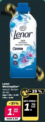 NETTO Lenor Weichspüler Angebot