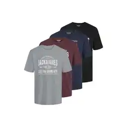 Netto Marken-Discount Jack & Jones T-Shirt SIMON Kurzarmshirt 5er Pack Angebot