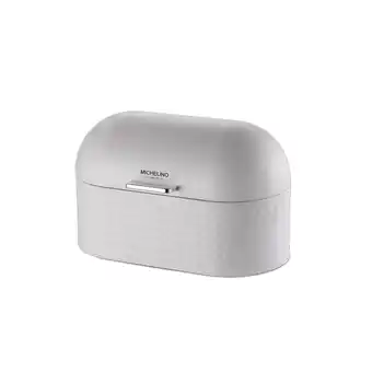 Netto Marken-Discount Michelino Brotkasten in Weiß - Retro Brotbox, 33,5 x 19,5 x 20 cm Angebot