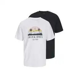 Netto Marken-Discount Jack & Jones T-Shirt PALM Kurzarmshirt 2er Pack Angebot