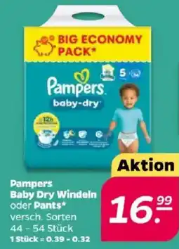 NETTO Pampers Baby Dry Windeln oder Pants Angebot