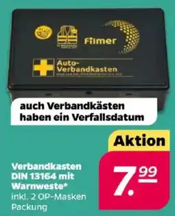 NETTO Verbandkasten DIN 13164 mit Warnweste Angebot