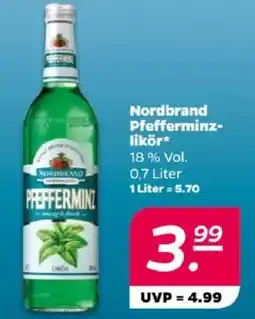NETTO Nordbrand Pfefferminzlikör Angebot