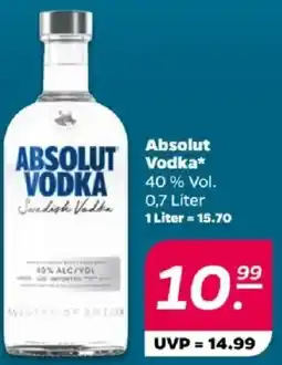 NETTO Absolut Vodka Angebot