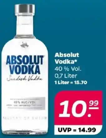 NETTO Absolut Vodka Angebot