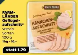 NETTO FARMLÄNDER Geflügelaufschnitt Angebot