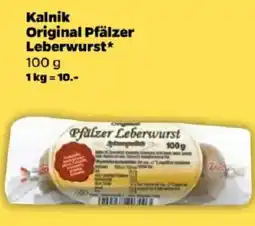 NETTO Kalnik Original Pfälzer Leberwurst Angebot