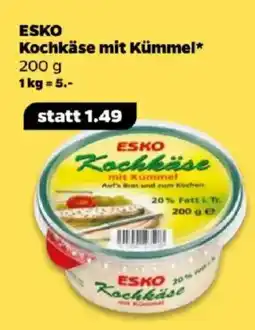 NETTO ESKO Kochkäse mit Kümmel Angebot