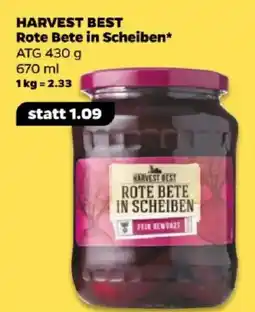 NETTO HARVEST BEST Rote Bete in Scheiben Angebot