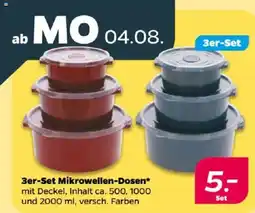 NETTO 3er-Set Mikrowellen-Dosen Angebot