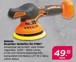 NETTO Robota Exzenter-Schleifer DC-P18V Angebot