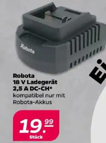 NETTO Robota 18 V Ladegerät 2,5 A DC-CH Angebot
