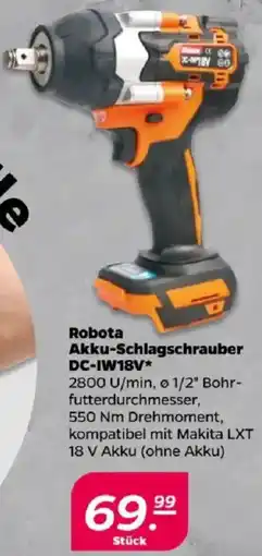 NETTO Robota Akku-Schlagschrauber DC-IW18V Angebot