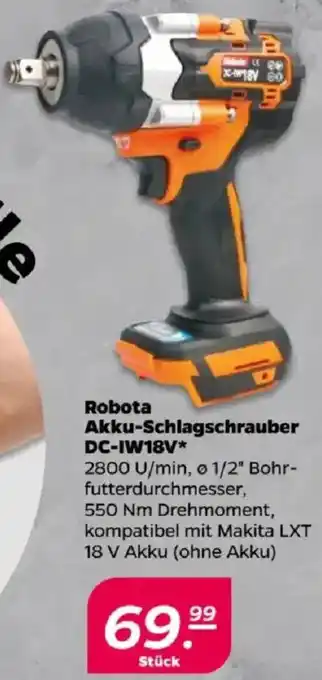 NETTO Robota Akku-Schlagschrauber DC-IW18V Angebot