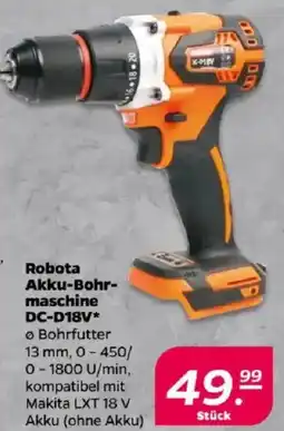 NETTO Robota Akku-Bohrmaschine DC-D18V Angebot