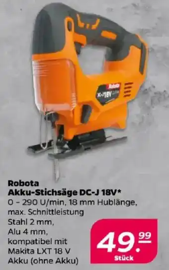 NETTO Robota Akku-Stichsäge DC-J 18V Angebot