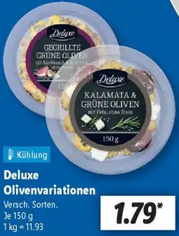 Lidl Deluxe Olivenvariationen Angebot