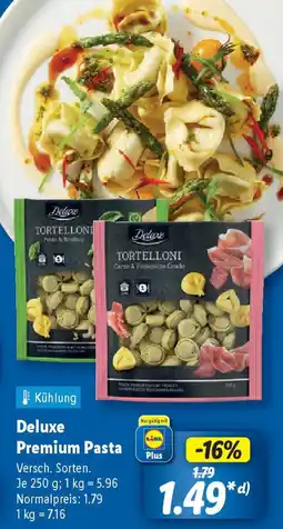 Lidl Deluxe Premium Pasta Angebot