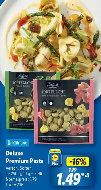 Lidl Deluxe Premium Pasta Angebot