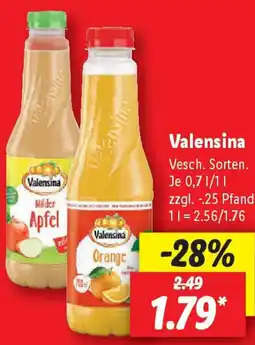 Lidl Valensina Angebot