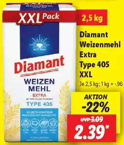 Lidl Diamant Weizenmehl Extra Type 405 XXL Angebot