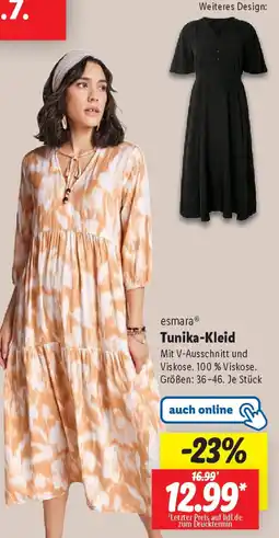 Lidl esmara Tunika-Kleid Angebot