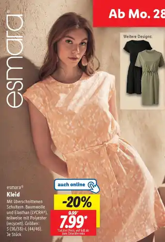 Lidl esmara Kleid Angebot