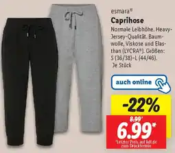Lidl esmara Caprihose Angebot