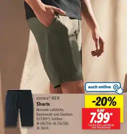 Lidl esmara MEN Shorts Angebot