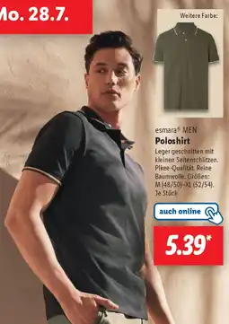 Lidl esmara MEN Poloshirt Angebot