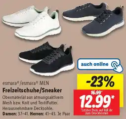 Lidl esmara/esmara MEN Freizeitschuhe/Sneaker Angebot