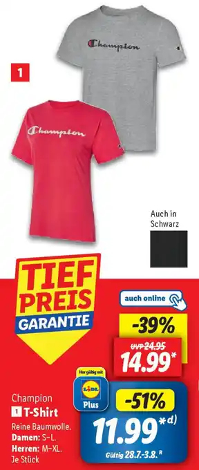 Lidl Champion T-Shirt Angebot