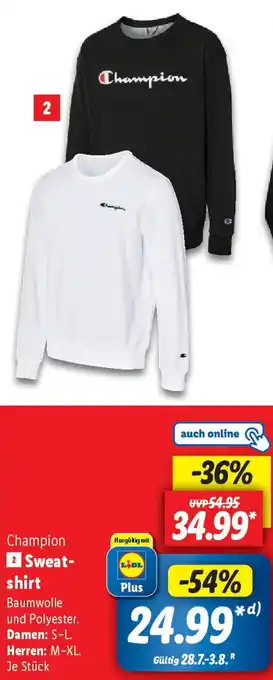 Lidl Champion Sweatshirt Angebot