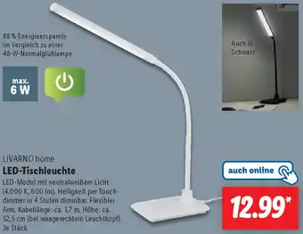 Lidl LIVARNO home LED-Tischleuchte Angebot