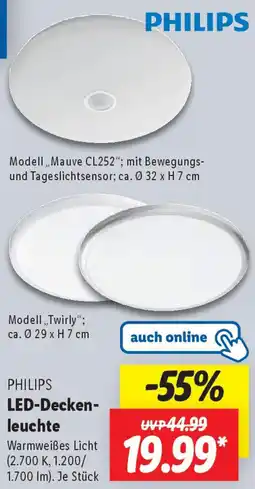 Lidl PHILIPS LED-Deckenleuchte Angebot