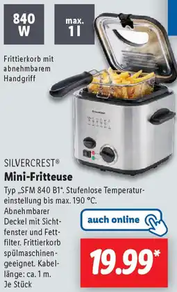 Lidl SILVERCREST Mini-Fritteuse Angebot