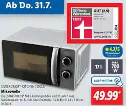 Lidl SILVERCREST KITCHEN TOOLS Mikrowelle Angebot