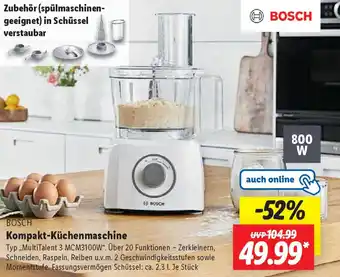 Lidl BOSCH Kompakt-Küchenmaschine Angebot