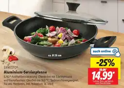 Lidl ERNESTO Aluminium-Servierpfanne Angebot