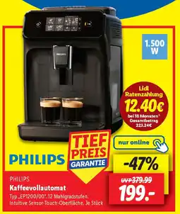 Lidl PHILIPS Kaffeevollautomat Angebot