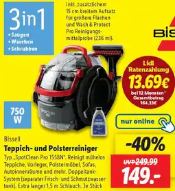 Lidl Bissell Teppich- und Polsterreiniger Angebot