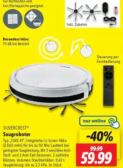 Lidl SILVERCREST Saugroboter Angebot