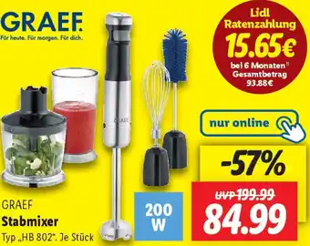 Lidl GRAEF Stabmixer Angebot