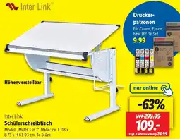Lidl Inter Link Schülerschreibtisch Angebot
