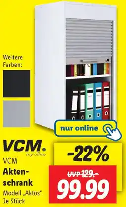 Lidl VCM Aktenschrank Angebot