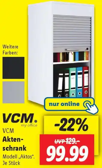 Lidl VCM Aktenschrank Angebot
