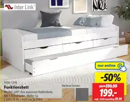 Lidl Inter Link Funktionsbett Angebot